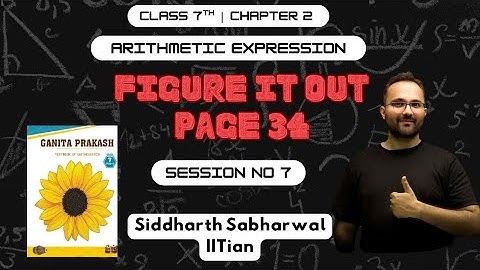 Class 7 Maths Ganita Prakash Solutions | Chapter2 Arithmetic Expressions | Page 34 Figure it out