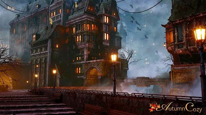 VICTORIAN ERA AMBIENCE: Soft Rain Sounds, Horses, ...