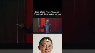 Evan Chang Runs Live AI Agent Battle on Stage!
