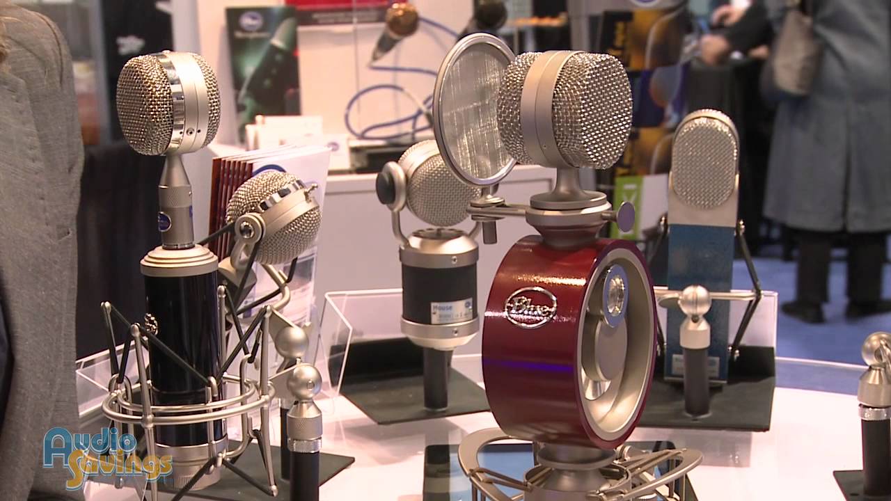 Blue Reactor Studio Microphone - NAMM 2012 - AudioSavings - YouTube