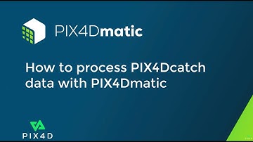 PIX4Dmatic Tutorial Video 4 - How to process PIX4Dcatch data with PIX4Dmatic