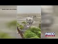 Hurricane Ida: Fort Morgan video from Doris and Les Stiers