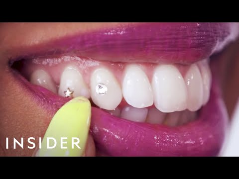 Why Celebs Love Adding Tooth Gems To Their Smiles