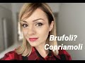 Come coprire i brufoli con il trucco