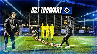 FREISTOß FUßBALL CHALLENGE (U21 HSV TORWART ☠️☠️) Wakez vs Proownez vs Cubanito 🔥🔥