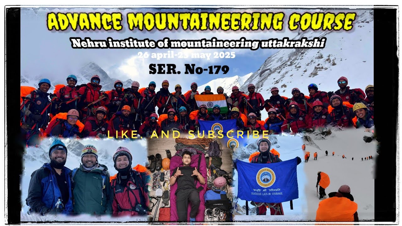 Training🏆//AMC -Advance Mountaineering Course//2025 uttarkashi//NIM//by Aditya negi //@Hellopahadse