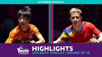 Hsu Hsien-Chia vs Iulian Chirita | U19 BS - R16 | #ITTFWorldYouths 2025