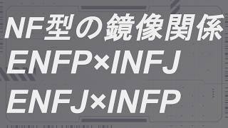 【鏡像関係】ENFPとINFJ  ENFJとINFP【シャドウタイプ】