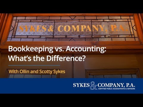 Bookkeeper and Accountant Difference