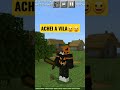 Depenando a CASA Dos VILLAGERS😂 #shorts #minecraft #TemUmShortsDisso #Short