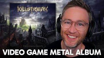 KILLSTREAK "The Cursed Crown" Album Reaction | METAL inspired by Elden Ring, Zelda, Skyrim & MORE