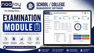 Examination Module - Naafay School Management Software