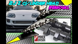 2JZGTE Cylinder Head Removal-Channel Update!!