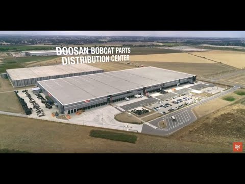 DOOSAN Bobcat Parts distribution center in Halle