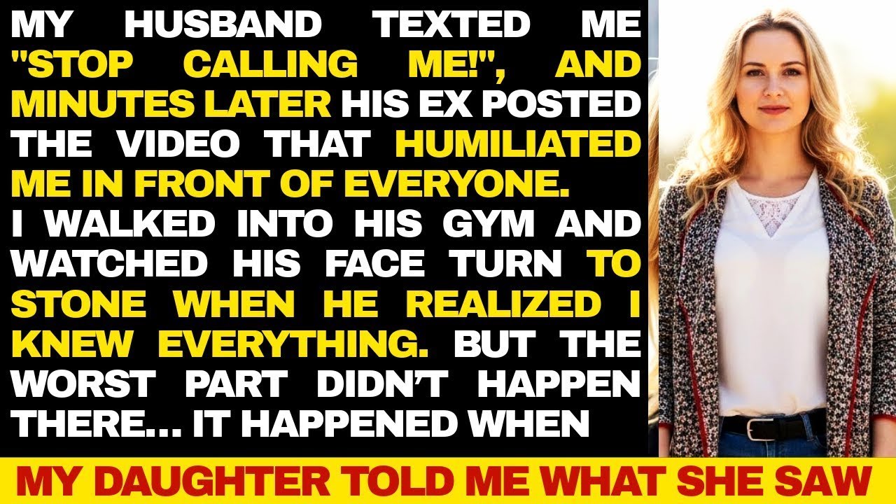 My Husband Texted Me: “Stop Calling Me”— Ten Minutes Later, His Ex Posted Something He Didn’t Expect
