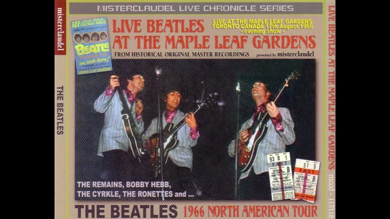 LIVE At The MAPLE LEAF GARDENS Canada 1966 - Disc One (IT'S NOT