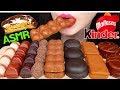 ASMR LEFTOVER CHOCOLATE DESSERTS *KINDER, MALTESERS 몰티져스 초코바, 킨더 부에노 초콜릿 먹방 EATING SOUNDS