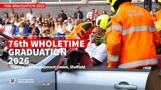76th firefighter recruits passing out parade