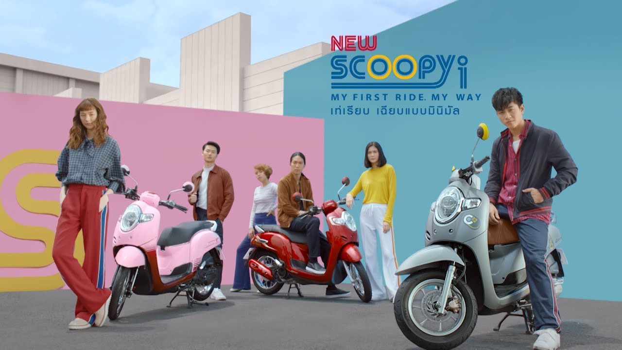 New Honda Scoopy i (2018) เท่เรียบ เฉียบแบบมินิมัล