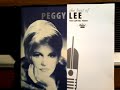 Capture de la vidéo Peggy Lee ‎– The Best Of Peggy Lee: The Capitol Years