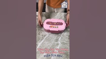 Hộp Cơm Văn Phòng 5 Ngăn #tienichhay #vatdunggiadinh #giadungtienich #hopcomvanphong