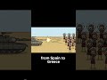 Tank vs Romans - The First Shot's Carnage #military #modernmilitary