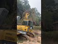 The excavator is cleaning #excavator