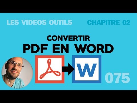 Vidéo: Quel est le meilleur convertisseur PDF gratuit vers Word ?