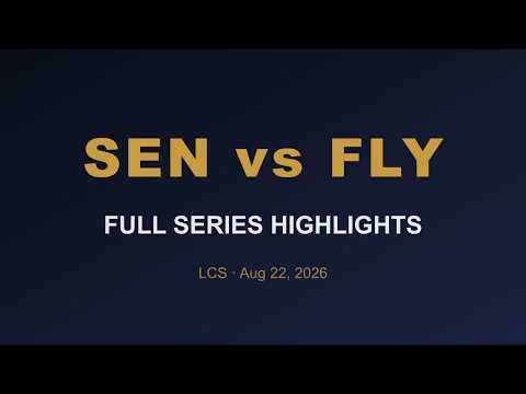 Sentinels vs FlyQuest – FULL SERIES HIGHLIGHTS 🔥 (Bo3) | LCS W5D3 2026