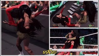 WWE 2K25 🎤3️⃣ I love You ❤️🖤 Vs MacArthur Park 💛 - Donna Summer Song Battle