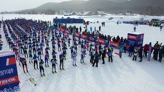 Юбилейный XXV Сахалинский лыжный марафон, посвященный памяти И.П. Фархутдинова 09.03.2024