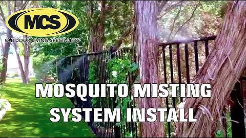 Mosquito Misting System Install by MCS Austin