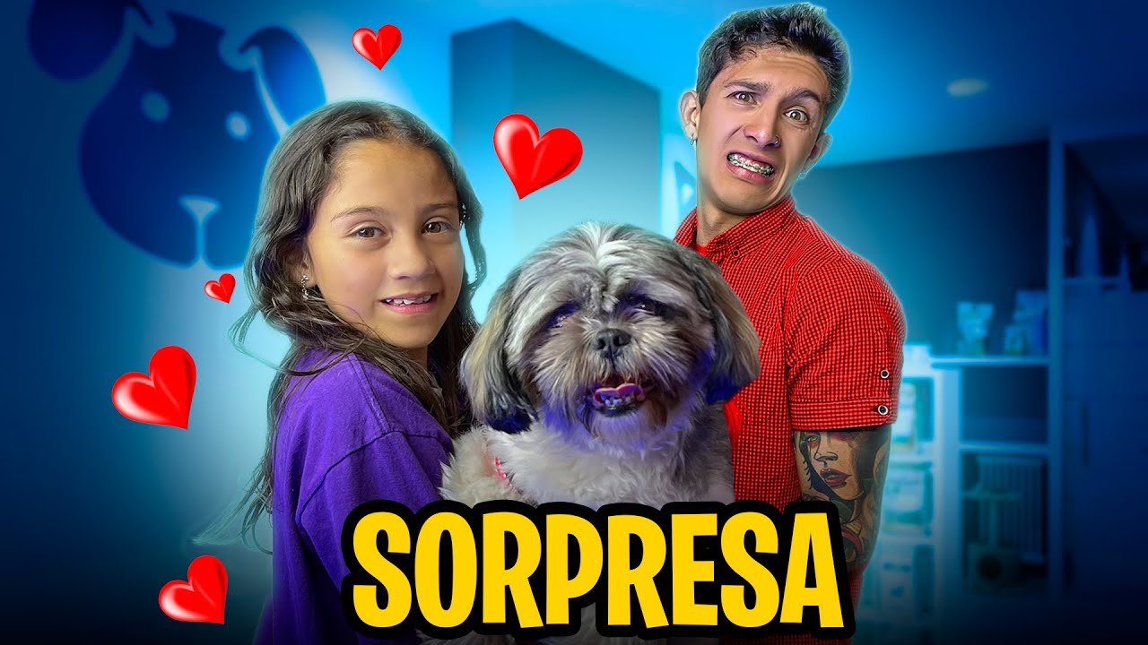 SORPRENDO A MI HIJA CON UNA MASCOTA 🐶