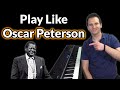Play Jazz Piano Like Oscar Peterson