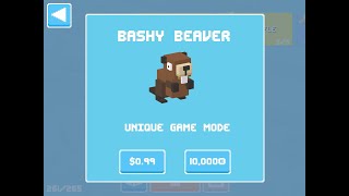 Unlocking Bash Beaver in Crossy Road!! (First gaming video and rare character.)