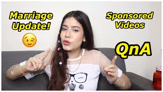 Marriage Updates, Sponsored Videos, Why I’m not posting regularly? | QnA By Sejal ❤️