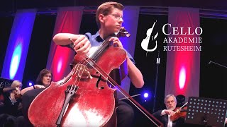 13 year old cellist Thomas Prechal plays his own composition (with string orchestra)