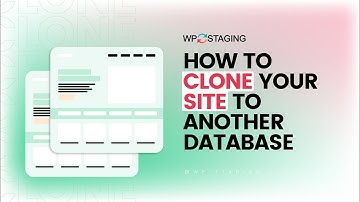 Create a WordPress Staging Site on a Different Database (Step-by-Step with WP STAGING)