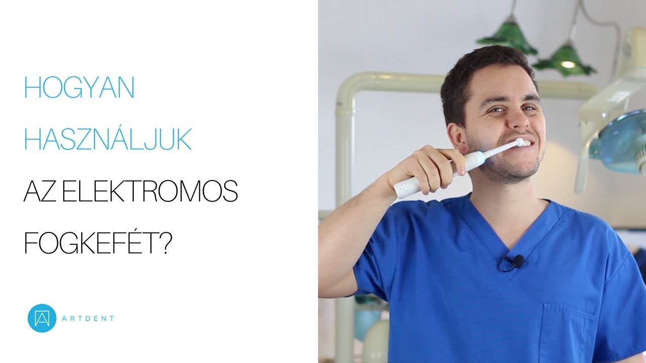 Hogyan használjuk az elektromos fogkefét? - YouTube