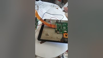 Raspberry pi 5 7inch touch display #shenzhennewfly #raspberrypi#raspberrypi5