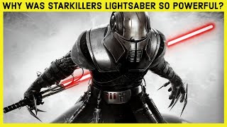 Why Was Starkiller's Lightsaber So Powerful? #shorts