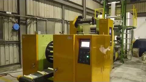 HIGH SPEED ROTARY SEAL BAG ON ROLL SYSTEM IN LINE WITH MINI EXTRUDER