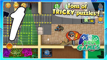 Robbery Bob 2: Double Trouble Gameplay Walkthrough #1 (Android, IOS)