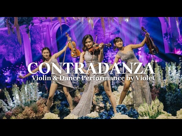 Vanessa Mae - Contradanza Violin Dance Live Performance by VIOLET class=