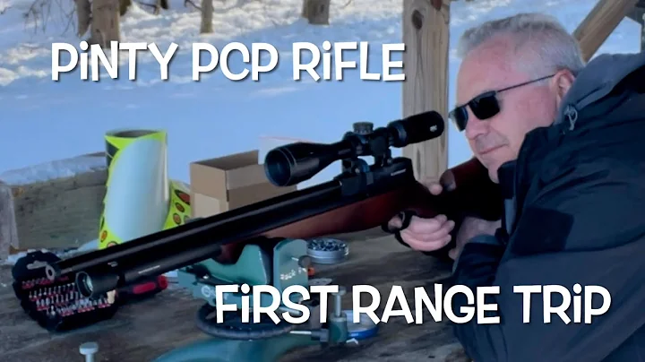 Breaking news! Pinty 22 PCP rifle first range trip! Very nice!