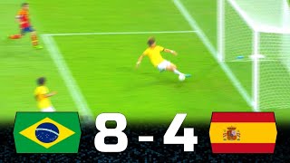 Brazil Destroyed Spain For 10 Years : Brazil vs Spain 2024 2020 2013 by LDX 91,726 views 1 month ago 10 minutes, 48 seconds