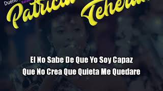 DUEÑO DE MI PASION   Patricia Teheran   Karaoke full HD