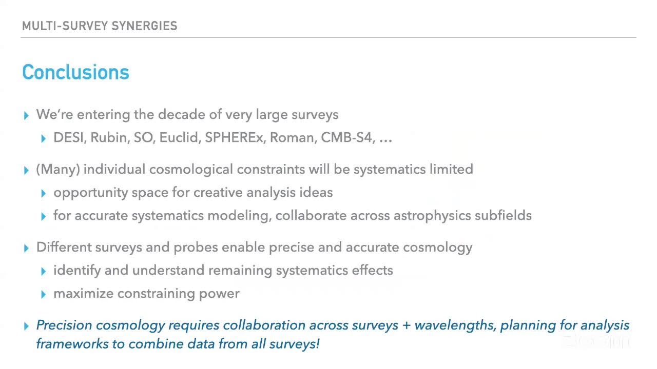 LSS Cosmology: Opportunities in the Systematics-Limited Regime - Elisabeth Krause - 10/16/2024