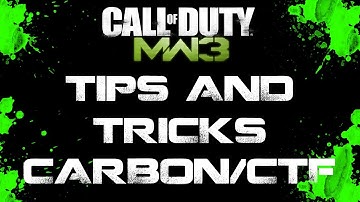 MW3 Tips and Tricks - CTF on Carbon [Call of Duty Modern Warfare 3 Gameplay]