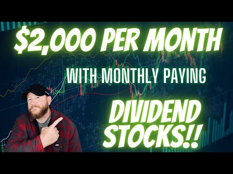 6 Monthly Paying Dividend Stocks that Will Pay Your Bills! & How to Choose Dividend Stocks!